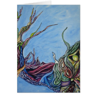 Sopat bort hälsningskort