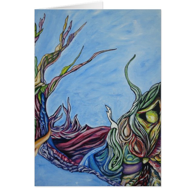 Sopat bort hälsningskort (Framsidan)