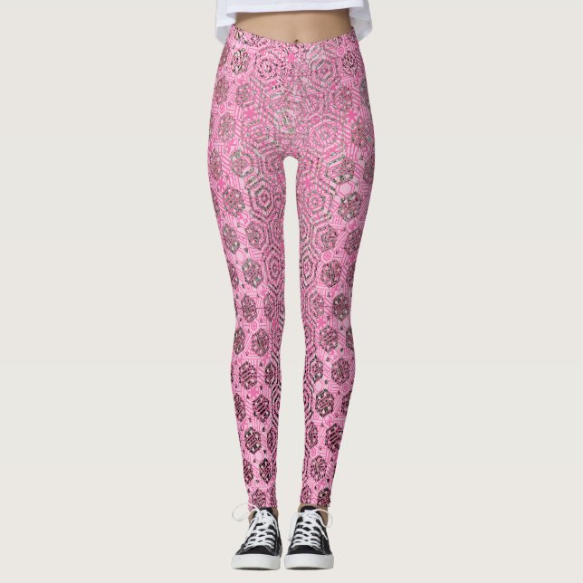 Sopat bort i rosor leggings (Framsida)