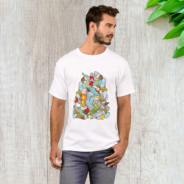 Sopberg Röjdhög Skräp Återvinning Bråte T Shirt (Skapare uppladdad)