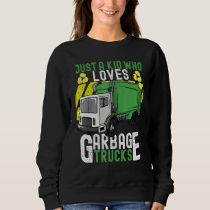 Sopdag Bara Ett Barn Som Älskar Sophämtare T Shirt