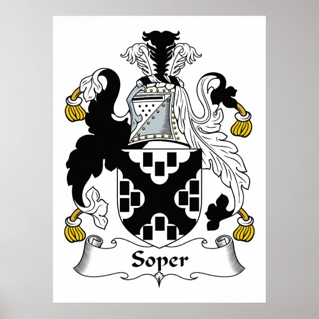 Soper Family Crest Poster (Framsidan)