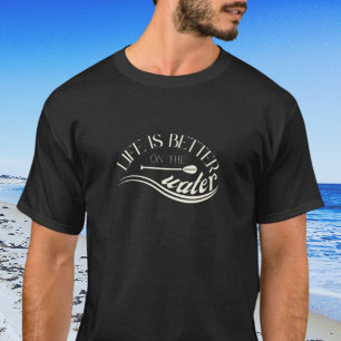 Sophartser (sup stand up paddling outfit sepia bla t shirt