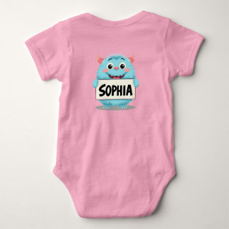 Sophia and the Friendly Blue Monster T Shirt