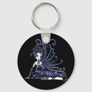 Sophia Blue Tattoo Fairy Keychain Nyckelring