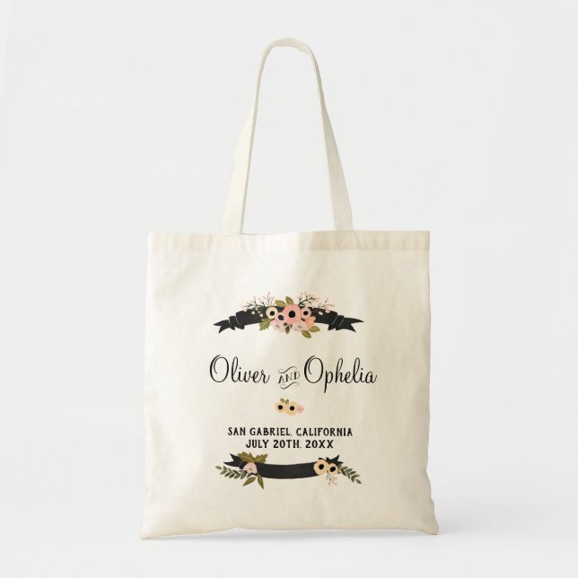Sophia Collection Bröllop Tote Tygkasse (Framsidan)