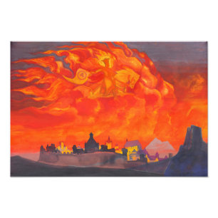 Sophia, den allsmäktige av Roerich Fototryck