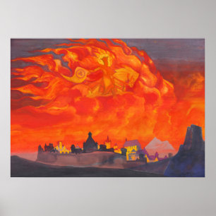 Sophia, den allsmäktige av Roerich Poster