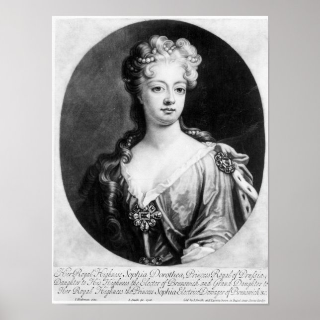 Sophia Dorothea, drottning av Preussia Poster (Framsidan)