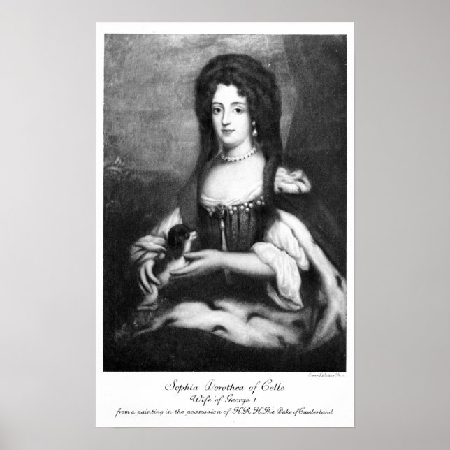Sophia Dorothea of Celle Poster (Framsidan)