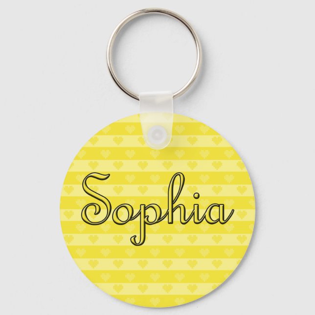Sophia Keychain Nyckelring (Framsida)