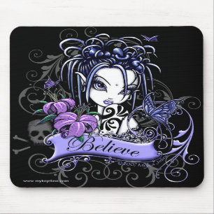 "Sophia Lilly" tro fjärilsfe Mousepad Musmatta