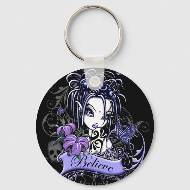 Sophia Lilly Tro Flower Fairy Keychain Nyckelring (Framsida)