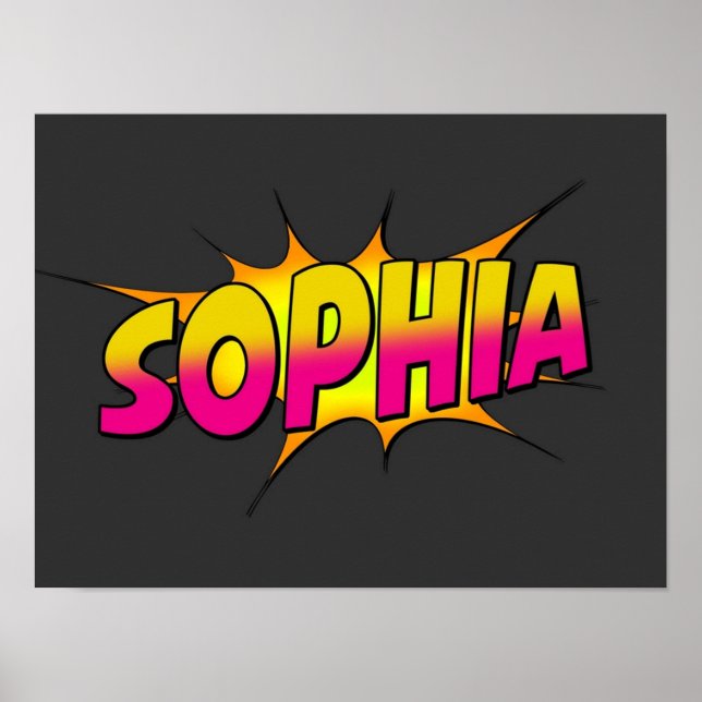 Sophia Poster (Framsidan)