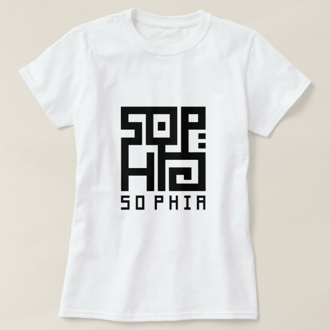 Sophia "Sabiduría" T Shirt (Design framsida)