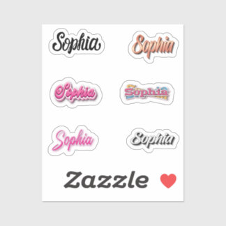 Sophia Sticker Pack Klistermärken