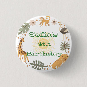 Sophias Jungle Animal Party Knapp
