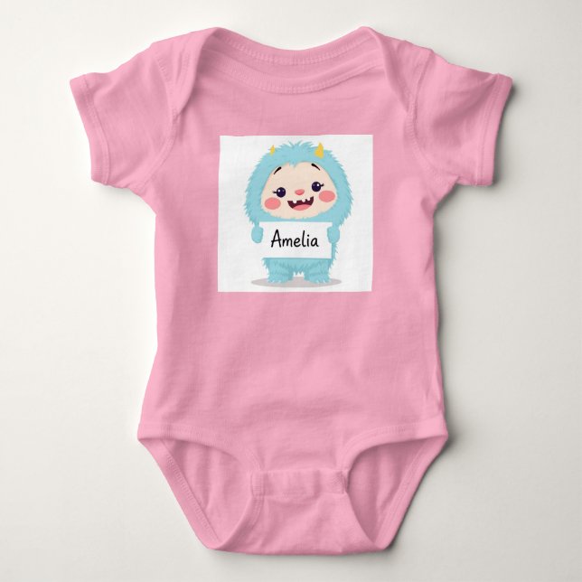 Sophia's Super Sweet Monster T Shirt (Framsida)