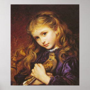 Sophie Anderson The Turtle Dove Poster