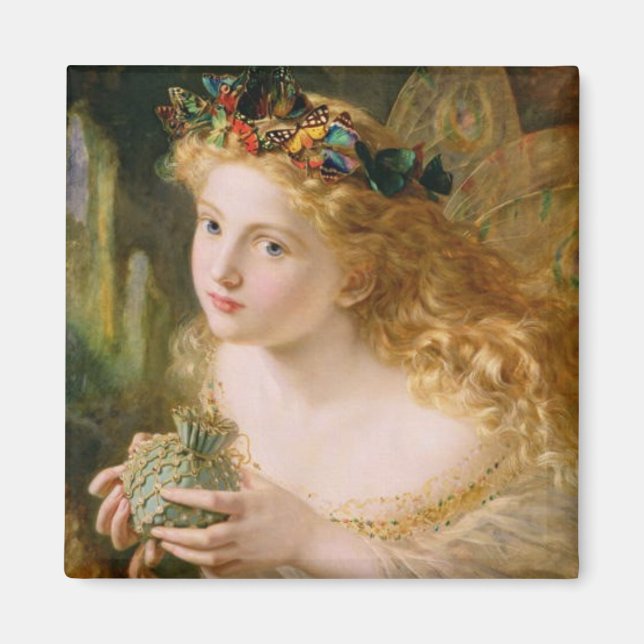 Sophie AndersonTa Womans Ansikte i mässan Magnet (Framsidan)