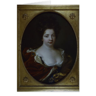 Sophie Charlotte von Preussen, c.1690 Hälsningskort