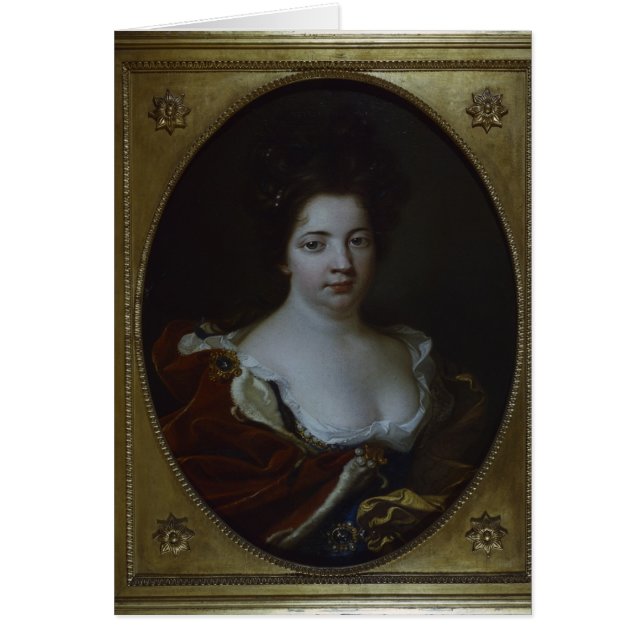 Sophie Charlotte von Preussen, c.1690 Hälsningskort (Framsidan)