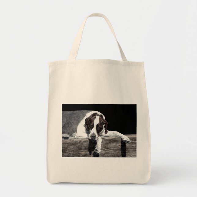 "Sophie" - Engelska pekaren Tote Tygkasse (Framsidan)