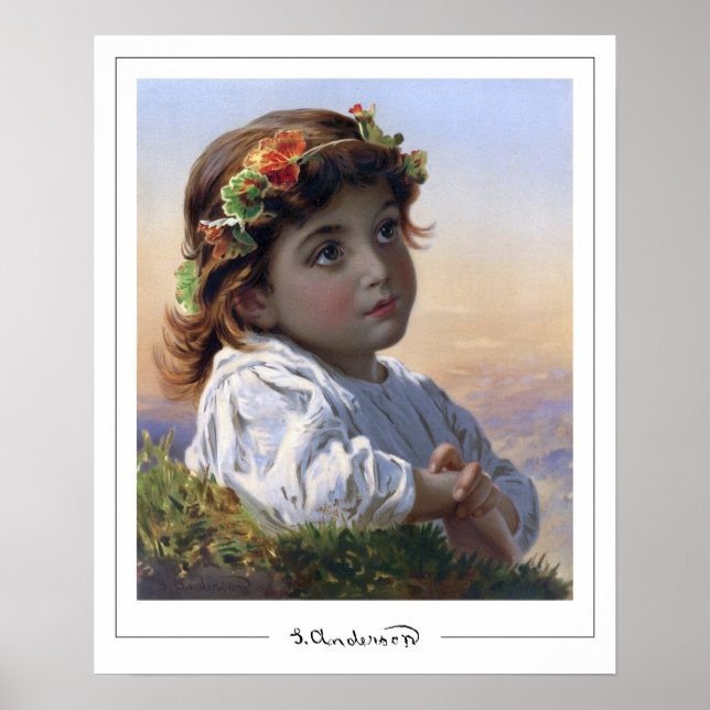Sophie Gengembre Anderson Zedign Art Poster #6 (Framsidan)