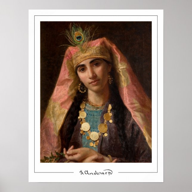 Sophie Gengembre Anderson Zedign Art Poster #9 (Framsidan)