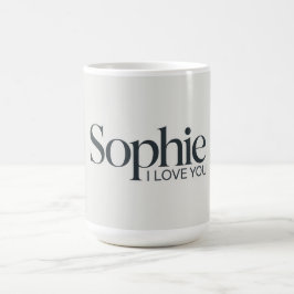 Sophie ILove You Kaffemugg