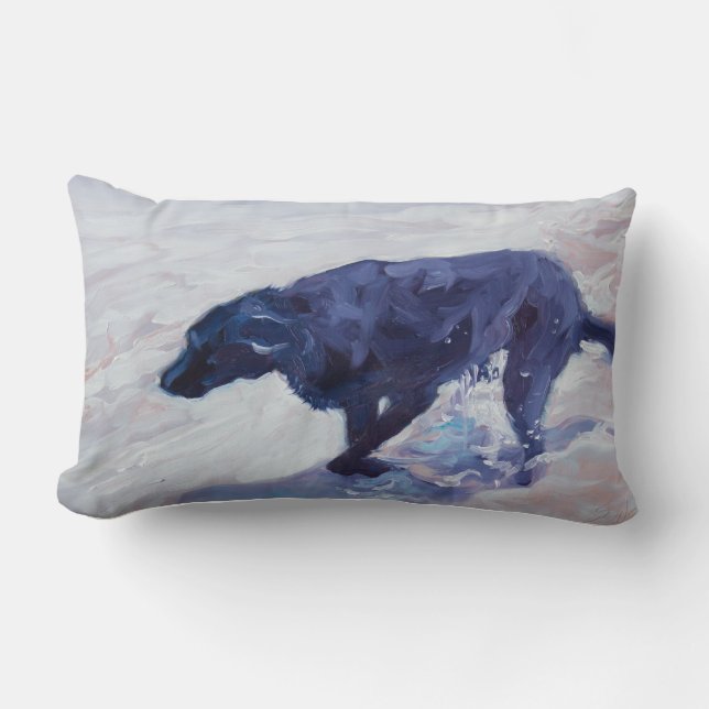 Sophie kudder den Labrador retrieveren Lumbarkudde (Framsida)