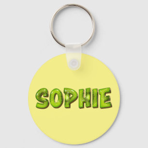 Sophie Namn Kiwi Design Schlüsselanhänger Nyckelring