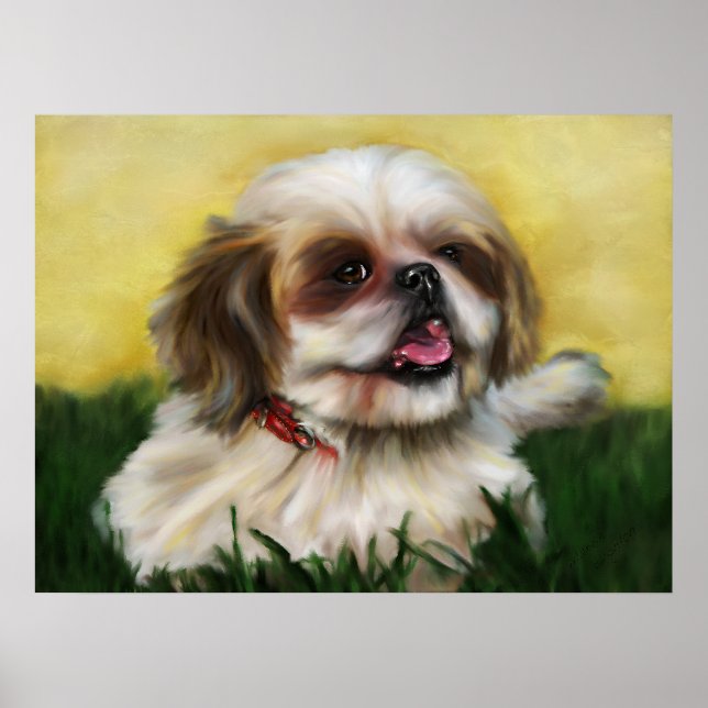 Sophie Shih Tzu Poster (Framsidan)