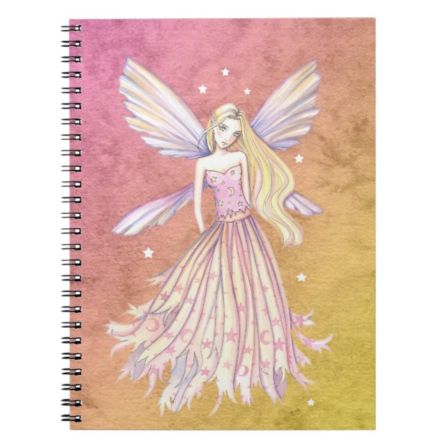 Sophie Starbright Fairy Notebook Anteckningsbok Med Spiral (Framsidan)