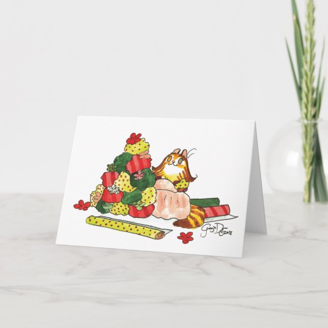 Sophies julinstallationskort 2018 kort (Framsida)