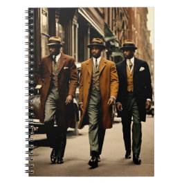 Sophisticated Harlem Renaissance Gentlemen Anteckningsbok