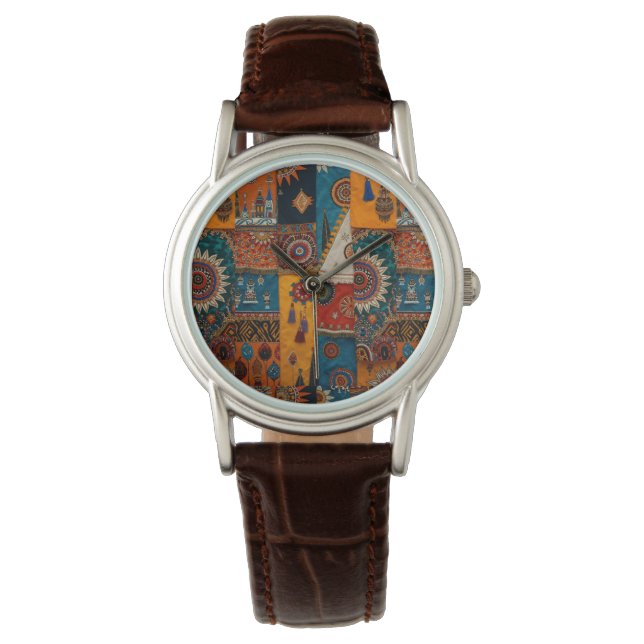 Sophisticated Luxury African Asian Caribbean Armbandsur (Framsida)