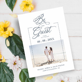 Sophisticated Minimalist Photo Elegant Script