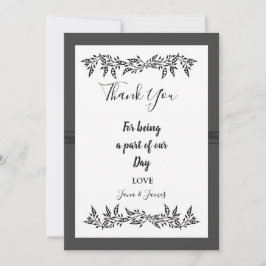 SOPHISTICATED MODERN tack. Inbjudningar