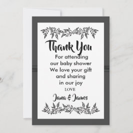 SOPHISTICATED MODERN tack. Inbjudningar