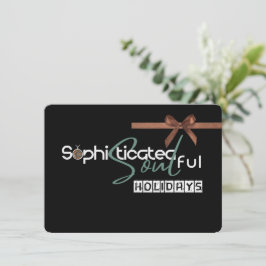 Sophisticated Soul    Julkort