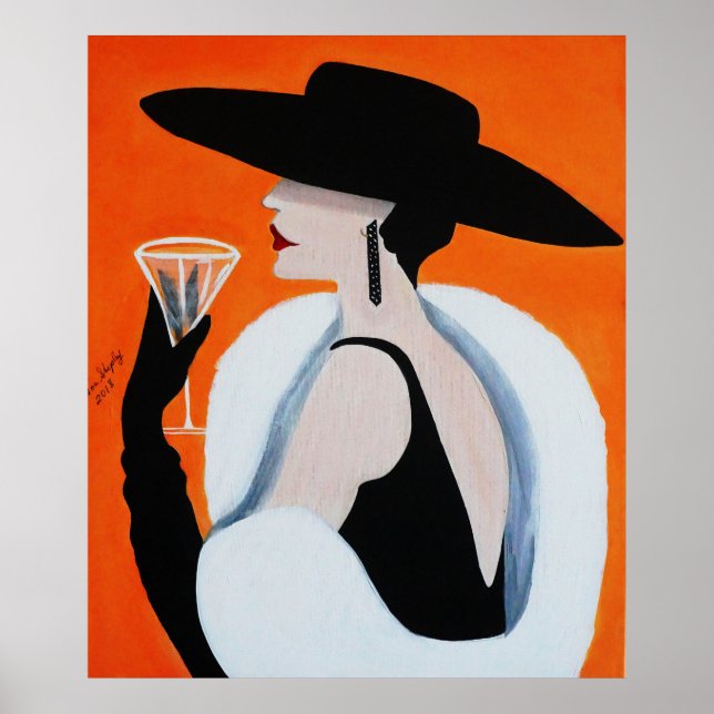 SOPHISTIKAT DAM POSTER (Framsidan)