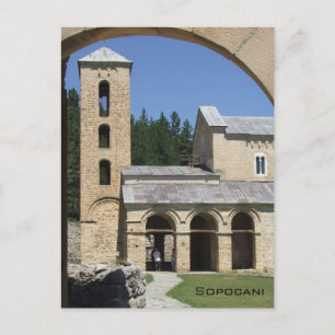 Sopocani-kloster Vykort