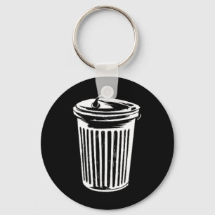 Sopor can Halloween Costume Garge can Trashcan Cos Nyckelring