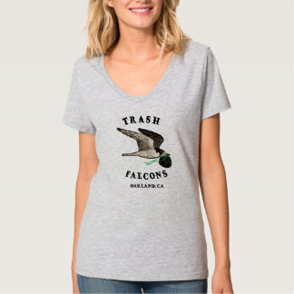 Sopor Falcons Officiell V-Nacke T Shirt - Light Gr