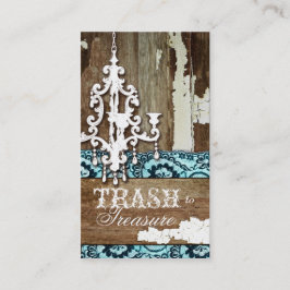 Sopor för GC | som uppskattar ljuskronaAquablått Visitkort