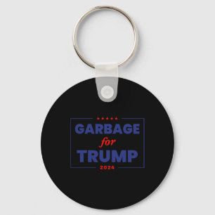 Sopor för Trump 2024 Funny Trump Supporter 1 Nyckelring