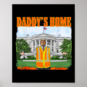 Sopor för Trump Funny Pappor Home Trump Rosa 20 Poster