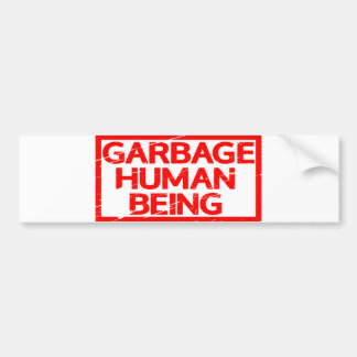 Sopor Human Frimärke Bildekal