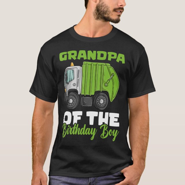 Sopor Lastbil födelserefartyg, fågelfarfar T Shirt (Framsida)